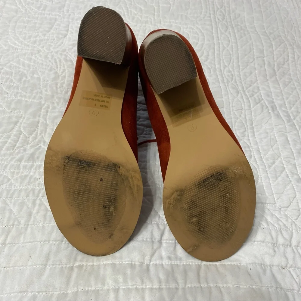 Lace Up Caged heels booties Rush Size 9
